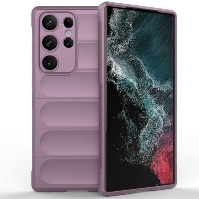 Защитный чехол Deexe Terra Case для Samsung Galaxy S23 Ultra - Light Purple
