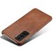 Защитный чехол KSQ Leather Cover для Samsung Galaxy S22 (S901) - Brown. Фото 3 из 4