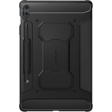 Захисний чохол Spigen (SGP) Rugged Armor Pro для Samsung Galaxy Tab S9 FE Plus (X610/616) - Black