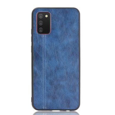 Защитный чехол UniCase Leather Series для Samsung Galaxy A02s (A025) - Blue