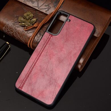 Защитный чехол UniCase Leather Series для Samsung Galaxy S21 - Red