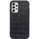 Кожаный чехол UniCase Croco Skin для Samsung Galaxy A23 (A235) - Black. Фото 1 из 3