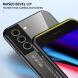 Защитный чехол Deexe Gradient Color для Samsung Galaxy S21 FE (G990) - Black / Red. Фото 4 из 11