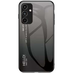 Захисний чохол Deexe Gradient Color для Samsung Galaxy A15 (A155) - Black / Grey