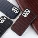 Кожаный чехол UniCase Croco Skin для Samsung Galaxy A23 (A235) - Brown. Фото 3 из 3