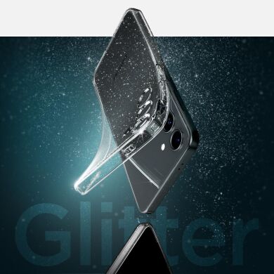 Защитный чехол Spigen (SGP) Liquid Crystal Glitter для Samsung Galaxy S24 (S921) - Crystal Quartz