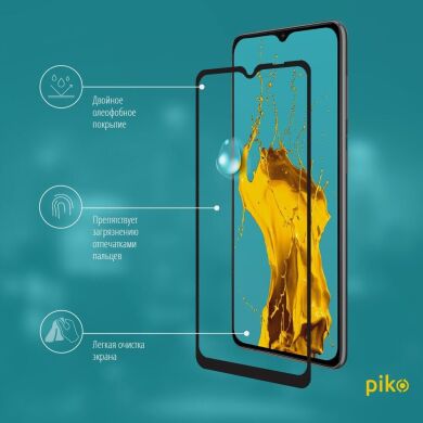 Захисне скло Piko Full Glue для Samsung Galaxy A32 - Black