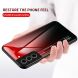 Защитный чехол Deexe Gradient Color для Samsung Galaxy S21 FE (G990) - Black / Red. Фото 9 из 11