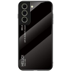 Защитный чехол Deexe Gradient Color для Samsung Galaxy S21 FE (G990) - Black