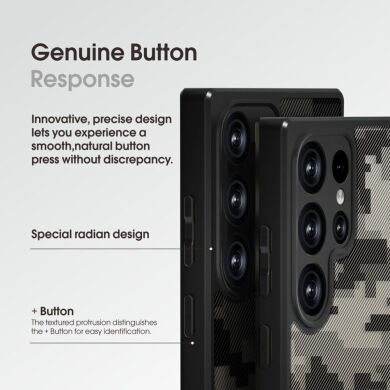 Защитный чехол IBMRS Military для Samsung Galaxy S22 Ultra (S908) - Artistic Camouflage