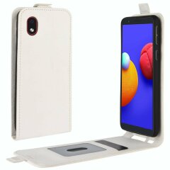 Чехол Deexe Flip Case для Samsung Galaxy A01 Core (A013) - White