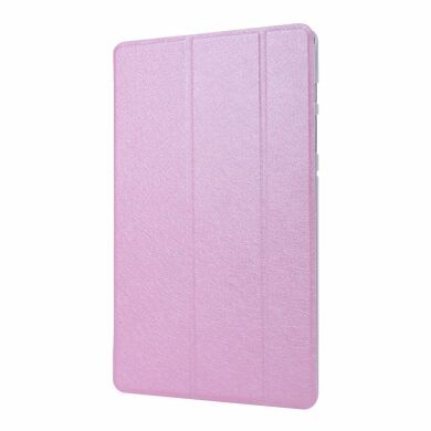 Чехол Deexe Silk Texture для Samsung Galaxy Tab S6 10.5 (T860/865) - Pink