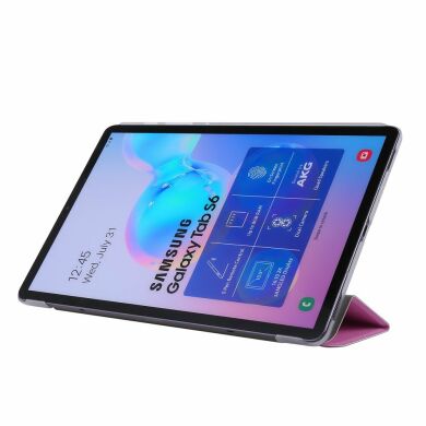 Чехол Deexe Silk Texture для Samsung Galaxy Tab S6 10.5 (T860/865) - Pink