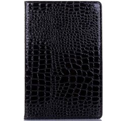 Чехол для Deexe Crocodile Style для Samsung Galaxy Tab A7 10.4 (2020) - Black