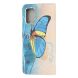 Чехол-книжка Deexe Color Wallet для Samsung Galaxy S20 FE (G780) - Blue Butterfly. Фото 3 из 6