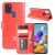 Чехол-книжка Deexe Wallet Style для Samsung Galaxy A21s (A217) - Red