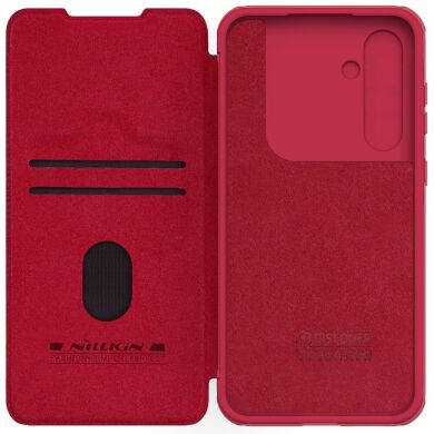 Чехол-книжка NILLKIN Qin Pro для Samsung Galaxy A35 (A356) - Red
