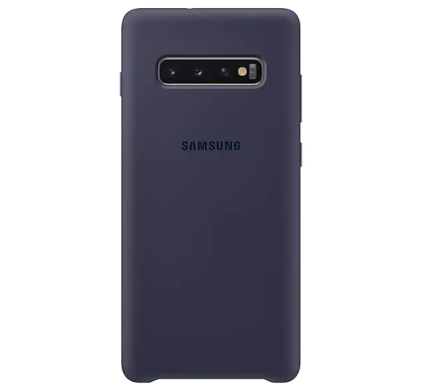 Чохол Silicone Cover для Samsung Galaxy S10 Plus (G975) EF-PG975TNEGRU - Navy