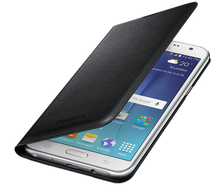 Чохол Flip Wallet для Samsung Galaxy J7 (EF-WJ700BB) - Black