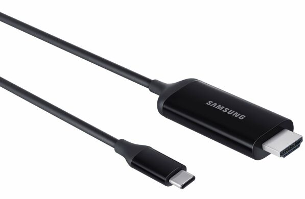 Кабель Samsung DeX USB type-c to HDMI (EE-I3100FBRGRU) - Black