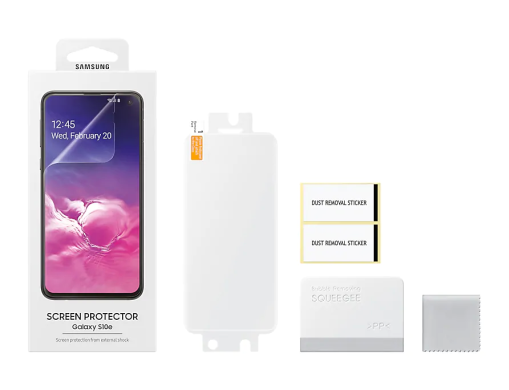 Комплект оригинальных защитных пленок для Samsung Galaxy S10e (G970) ET-FG970CTEGRU