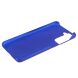 Пластиковый чехол Deexe Hard Shell для Samsung Galaxy S21 FE (G990) - Blue. Фото 6 из 7