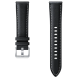 Ремешок Ridge Stitch Leather Band для Samsung Galaxy Watch 3 (41mm) ET-SLR85SBEGRU - Black. Фото 1 из 3