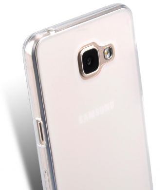 Силиконовая накладка MELKCO Poly Jacket для Samsung Galaxy A3 2016 (A310) + пленка - Transparent