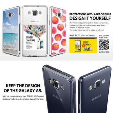 Чехол Ringke Fusion для Samsung Galaxy A5 (A500) - Transparent