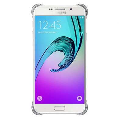 Пластикова накладка Clear Cover для Samsung Galaxy A7 (2016) EF-QA710CBEGWW, Сріблястий