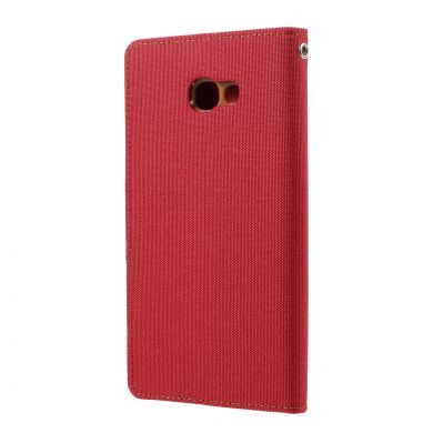 Чехол-книжка MERCURY Canvas Diary для Samsung Galaxy A7 2017 (A720) - Red
