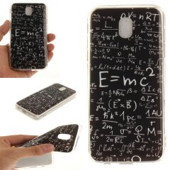 Силиконовый (TPU) чехол Deexe Life Style для Samsung Galaxy J7 2017 (J730) - Einstein's Equation