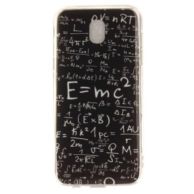 Силиконовый (TPU) чехол Deexe Life Style для Samsung Galaxy J7 2017 (J730) - Einstein's Equation
