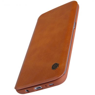 Чехол NILLKIN Qin Series для Samsung Galaxy S7 edge (G935) - Brown