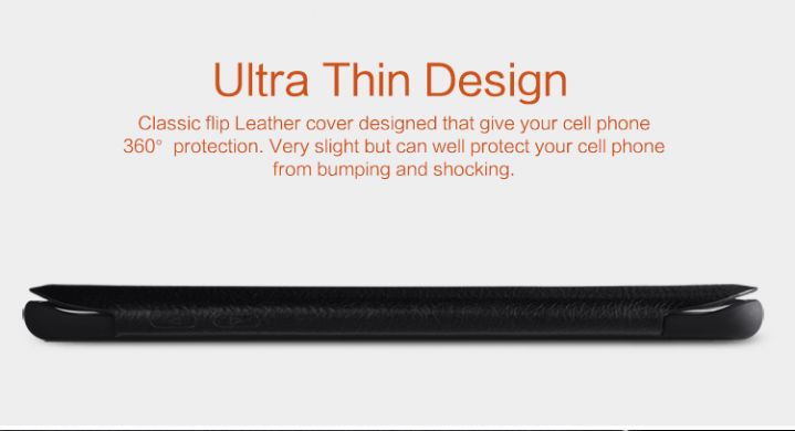 Чехол NILLKIN Qin Series для Samsung Galaxy S7 edge (G935) - Black