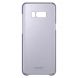 Пластиковый чехол Clear Cover для Samsung Galaxy S8 Plus (G955) EF-QG955CVEGRU - Violet. Фото 3 из 5