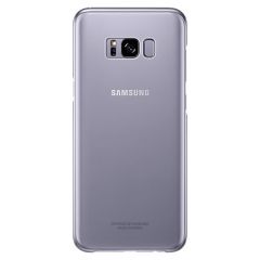 Пластиковый чехол Clear Cover для Samsung Galaxy S8 Plus (G955) EF-QG955CVEGRU - Violet