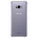 Пластиковый чехол Clear Cover для Samsung Galaxy S8 Plus (G955) EF-QG955CVEGRU - Violet. Фото 1 из 5
