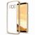 Cиликоновый (TPU) чехол Deexe Glossy Border для Samsung Galaxy S8 (G950) - Gold