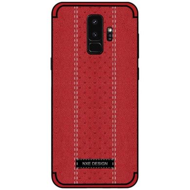 Защитный чехол NXE Leather Cover для Samsung Galaxy S9 Plus (G965) - Red