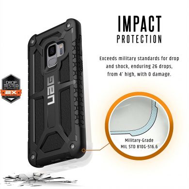 Защитный чехол URBAN ARMOR GEAR Monarch для Samsung Galaxy S9 (G960) - Black