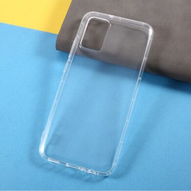 Силиконовый (TPU) чехол Deexe Clear Cover для Samsung Galaxy A02s (A025) - Transparent