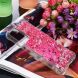 Силиконовый (TPU) чехол Deexe Liquid Glitter для Samsung Galaxy A32 5G (А326) - Pink Hearts. Фото 5 из 7