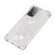 Силиконовый (TPU) чехол Deexe Liquid Glitter для Samsung Galaxy A52 (A525) / A52s (A528) - White. Фото 4 из 7
