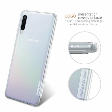 Силиконовый (TPU) чехол NILLKIN Nature для Samsung Galaxy A50 (A505) / A30s (A307) / A50s (A507) - Grey