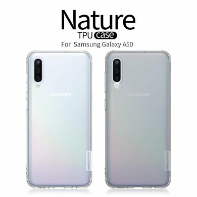 Силиконовый (TPU) чехол NILLKIN Nature для Samsung Galaxy A50 (A505) / A30s (A307) / A50s (A507) - Grey