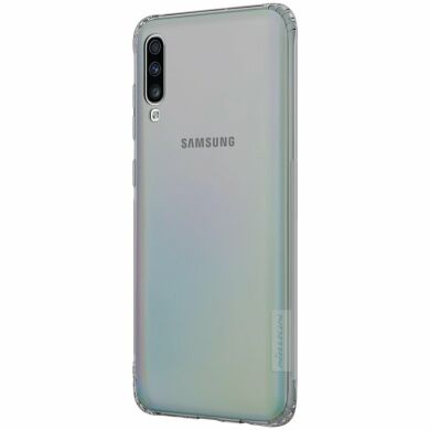 Силиконовый (TPU) чехол NILLKIN Nature для Samsung Galaxy A70 (A705) - Grey