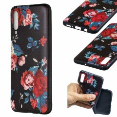 Силиконовый (TPU) чехол UniCase Color Style для Samsung Galaxy A70 (A705) - Roses