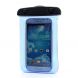 Влагозащитный чехол Deexe Waterproof S для смартфонов размером до 137х72мм - Blue. Фото 2 из 5