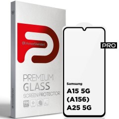 Защитное стекло ArmorStandart Pro 5D для Samsung Galaxy A15 (A155) / A25 (A256) - Black